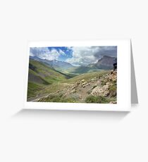 a large Uzbekistan
landscape Greeting Card