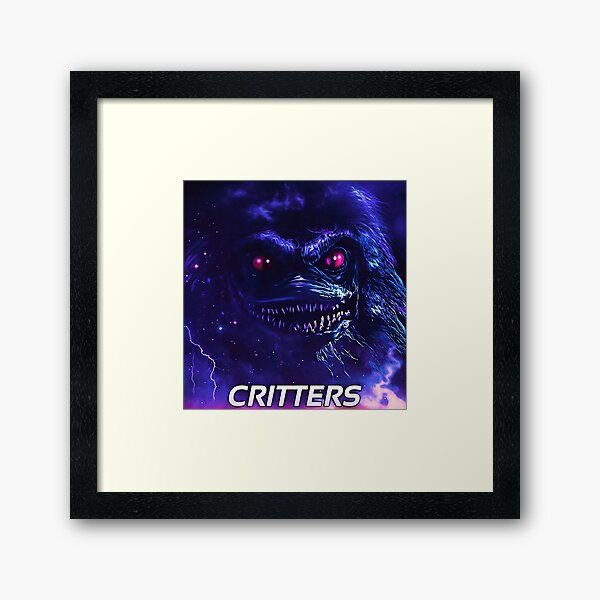 Critter Framed Art Print