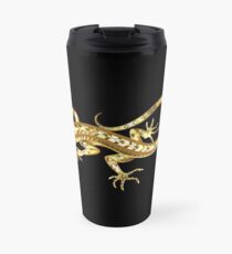 Golden Lizard Travel Mug