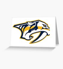 Nashville Predators Greeting Card