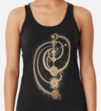 Das Dark Crystal Master Time Symbol Racerback Tank Top