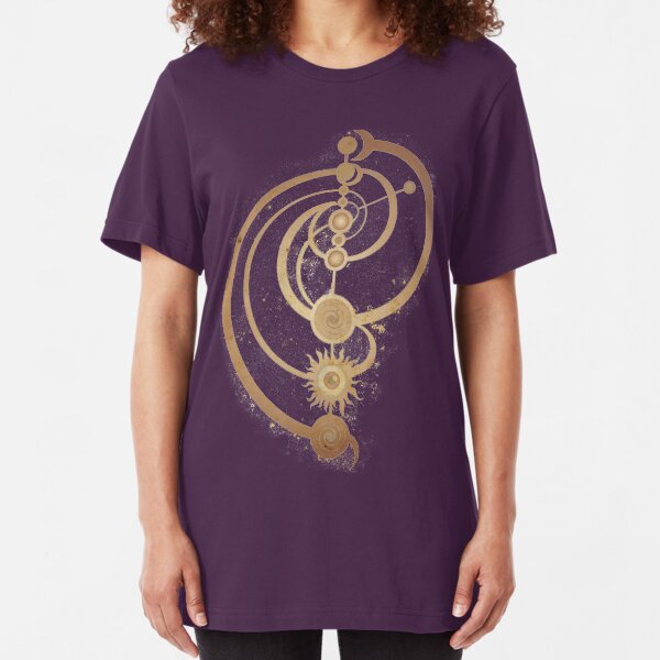 The Dark Crystal Master Time Symbol Slim Fit T-Shirt