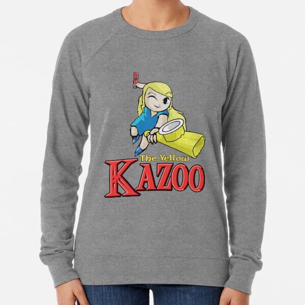 The Legend of Kazelda (with text) Lightweight Sweatshirt