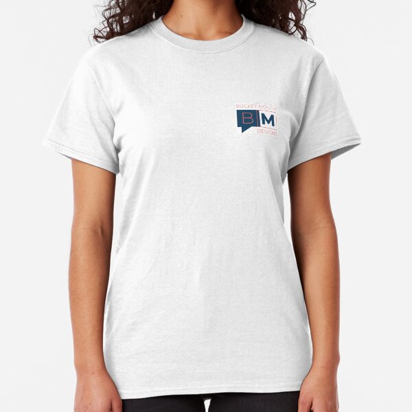 Bucket Mouth Designs Logo (Small) Classic T-Shirt
