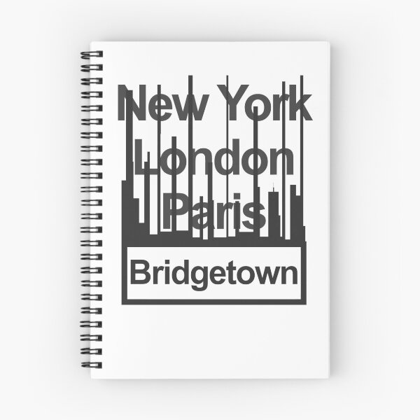 Item preview, Bridgetown Barbados City Text design designed and sold by GetItGiftIt.