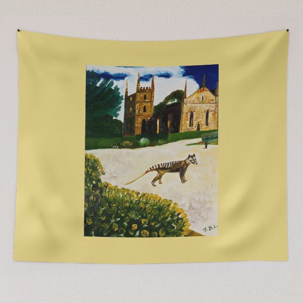 Item preview, Thylacine at Port Arthur designed and sold by JDLPaintings.