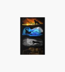 Warrior Cats: Four Elements, Four Clans Art Board Print