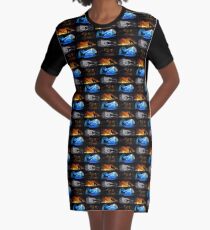 Warrior Cats: Four Elements, Four Clans Graphic T-Shirt Dress