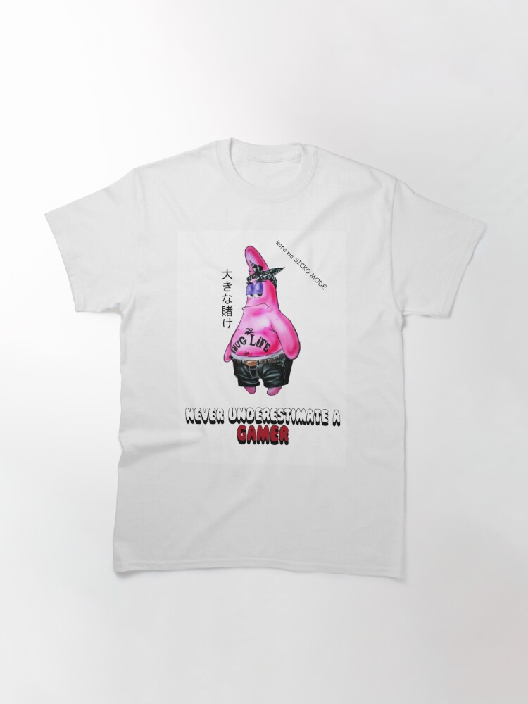 Alternate view of GANGSTER PATRICK STAR Classic T-Shirt. 
