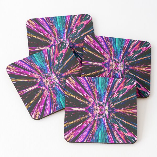 Item preview, Abstract Psychedelic Neon designed and sold by artworkbyrihen.