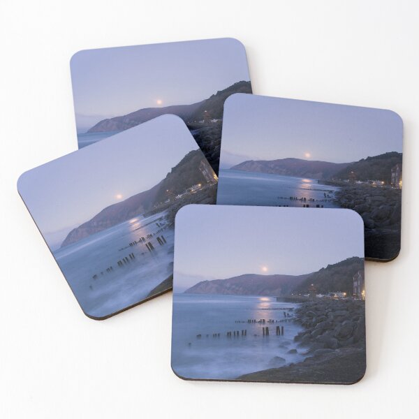 Item preview, Lynmouth Moonrise designed and sold by rawshutterbug.