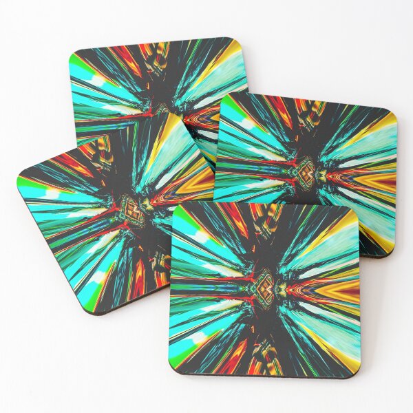 Item preview, Abstract Psychedelic Neon designed and sold by artworkbyrihen.