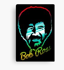 bob ross Canvas Print