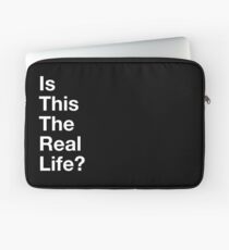 Ist das das wirkliche Leben? - Queen Bohemian Rhapsody (deutsche Übersetzung) Laptoptasche
