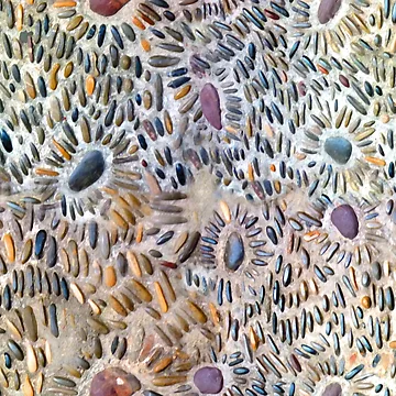 Artwork thumbnail, Colorful Pebble Pattern by TMBTM