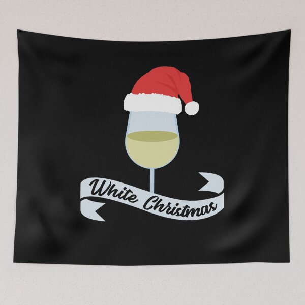 Item preview, White Christmas with White Wine Joke designed and sold by hadicazvysavaca.