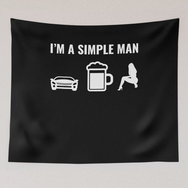 Item preview, Cars Beer Women Simple Man designed and sold by hadicazvysavaca.