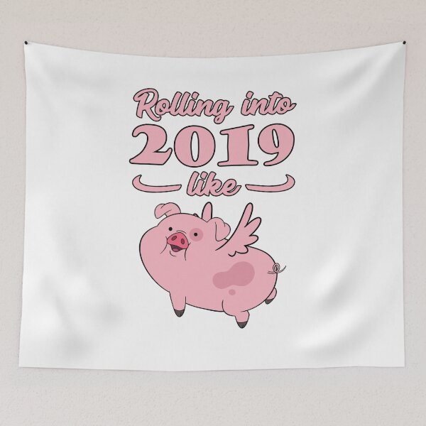 Item preview, Rolling into 2019 Like Flying Pig Chinese Zodiac designed and sold by hadicazvysavaca.