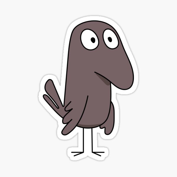 Raven Raven Hilda Sticker