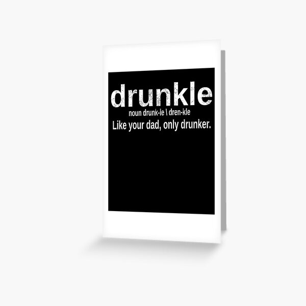 Drunkle Like a Dad Only Drunker - Personalized Gifts Custom Beer