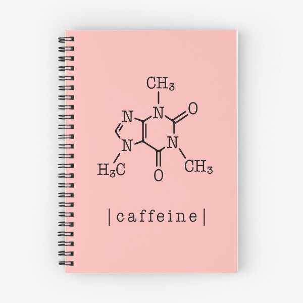 Item preview, Caffeine molecule. Coffee molecule. Pink designed and sold by Latte Design.