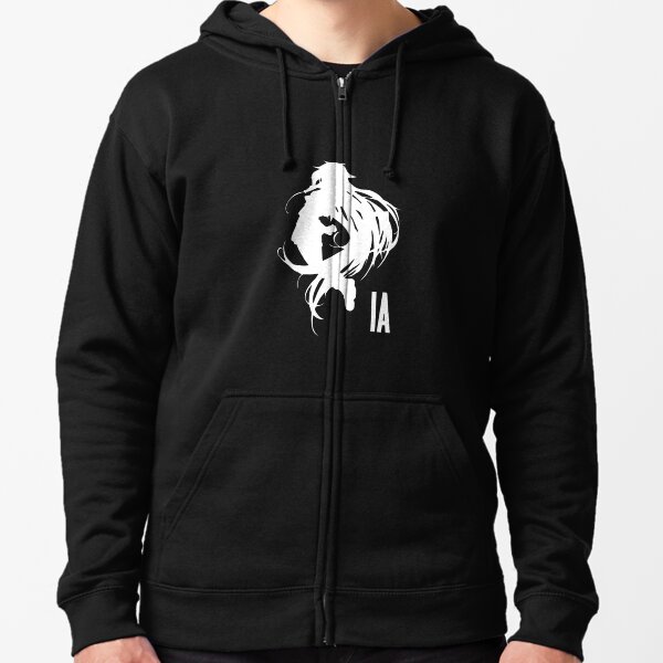 IA Aria on the Planetes Zipped Hoodie