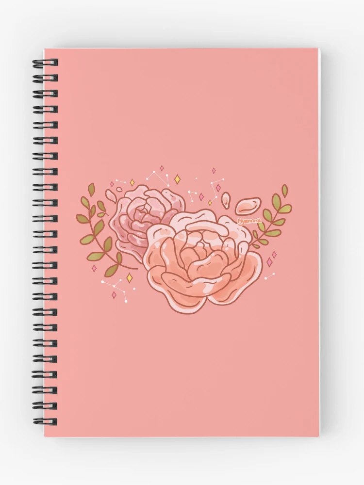 Thumbnail 1 of 3, Journal, Two Clear Roses designed and sold by HYEMINA.