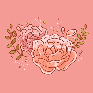 Artwork thumbnail, Two Clear Roses by HYEMINA