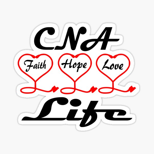 CNA Life Sticker