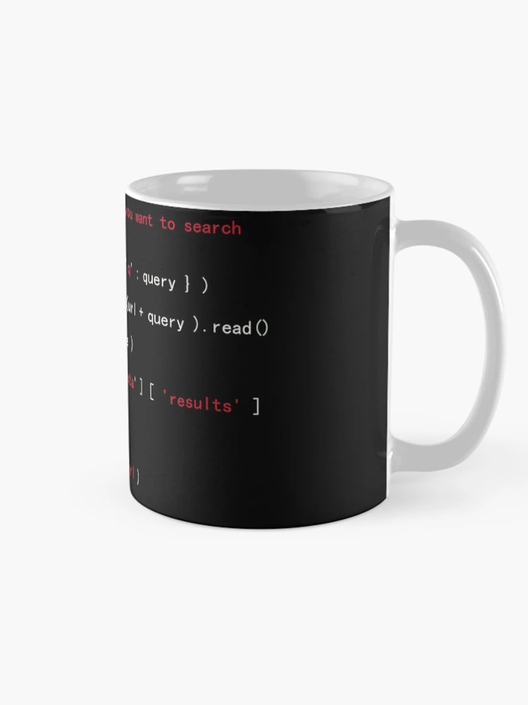 Thumbnail 3 of 6, Coffee Mug, Python for Dummies designed and sold by psychometrics.