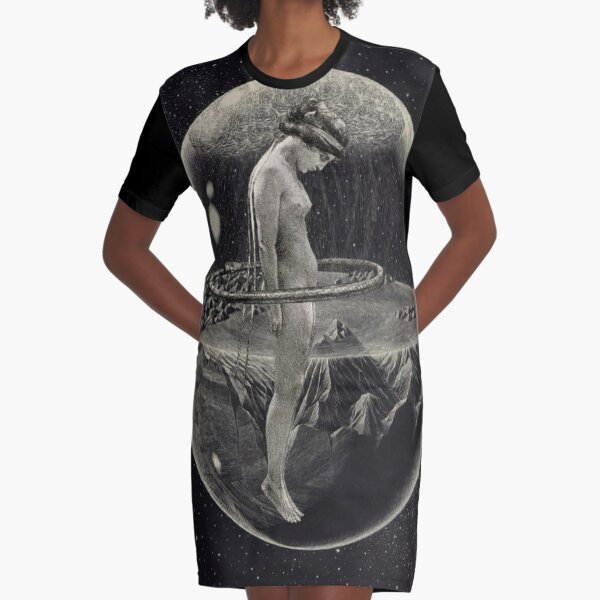 THE ORIGIN Graphic T-Shirt Dress