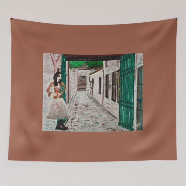 Item preview, Woman at Kelly's Steps designed and sold by JDLPaintings.