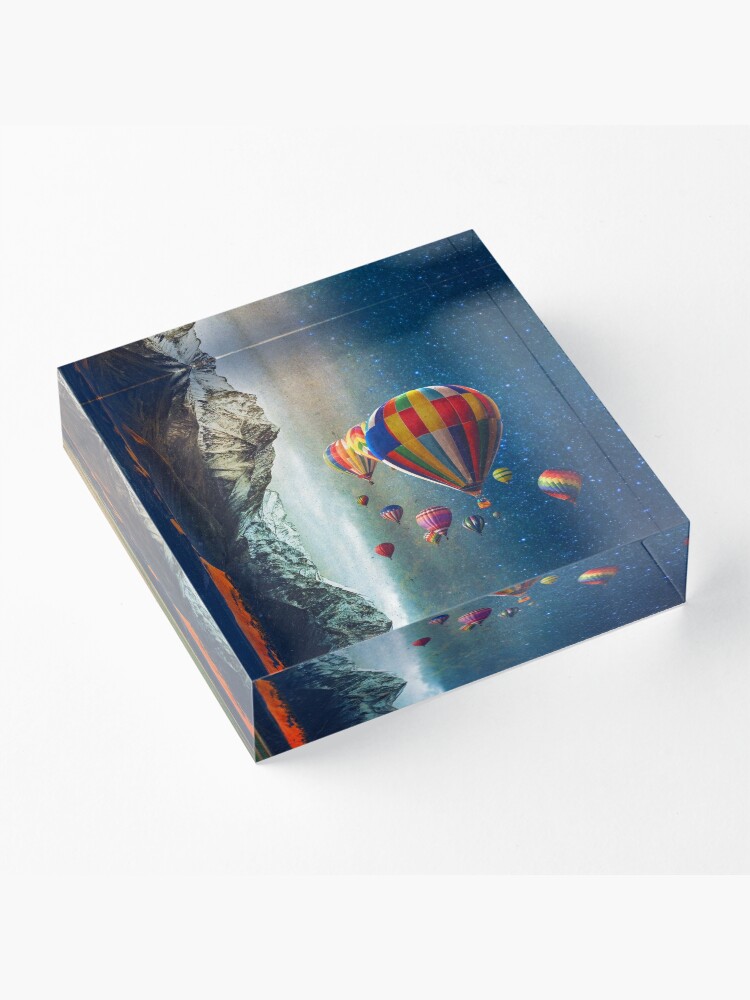 Alternate view of The Contradictors Acrylic Block