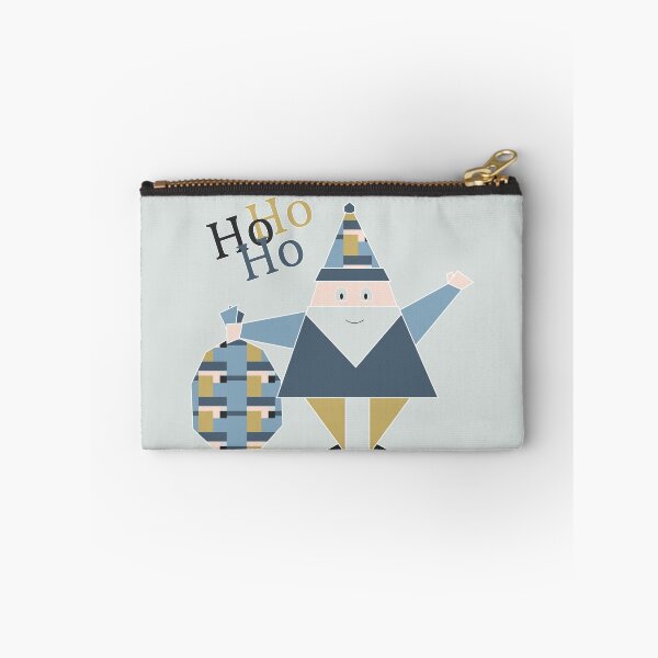 Item preview, geometric happy santa Ho Ho Ho designed and sold by studioMoSa.
