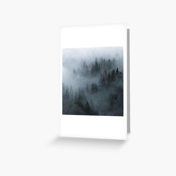 Matin Brumeux Carte de vœux