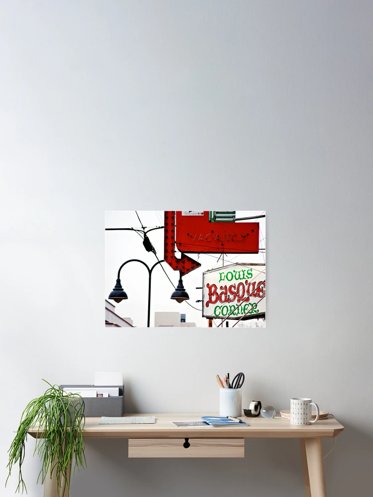 Thumbnail 2 of 3, Poster, Louis Basque Corner designed and sold by ronda chatelle.