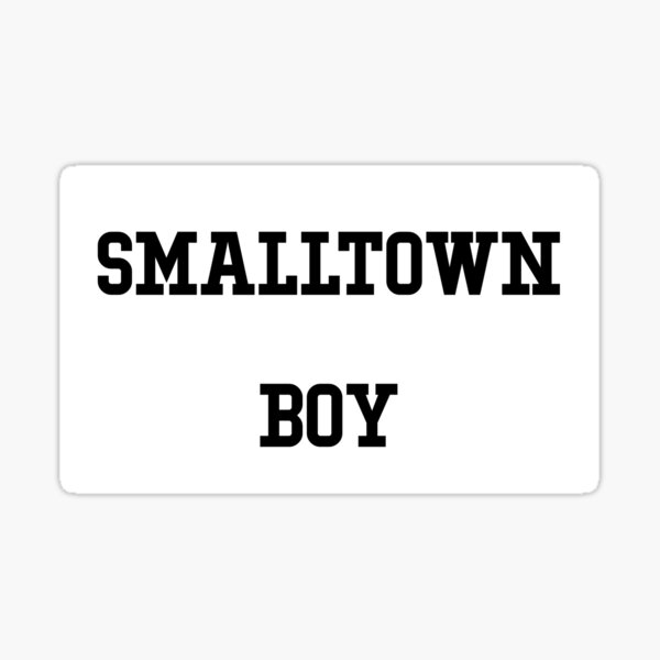 smalltown boy black Sticker
