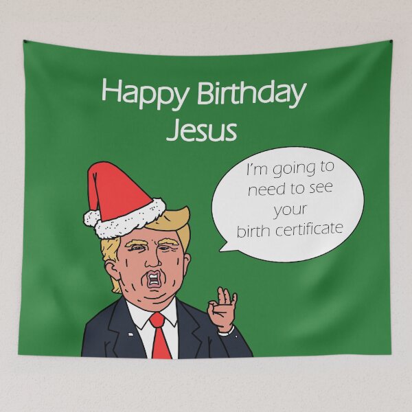 Artikelvorschau, Trump Weihnachtszertifikat entworfen und verkauft von viCdesign.