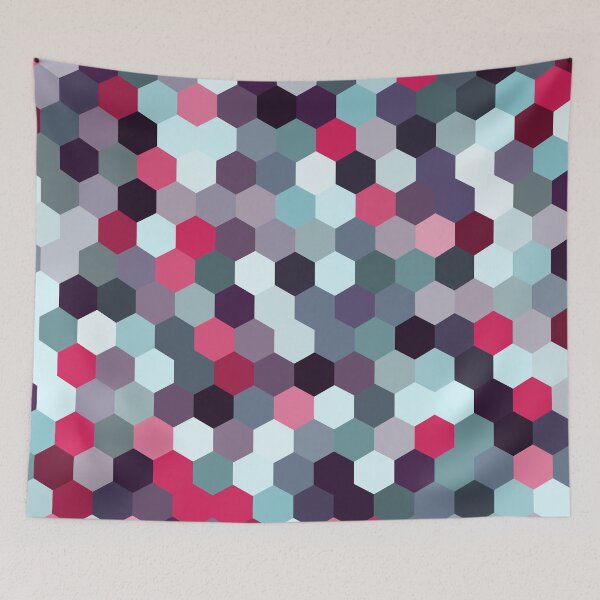 Artikelvorschau, Colorful Honeycomb Pattern entworfen und verkauft von stylebytara.