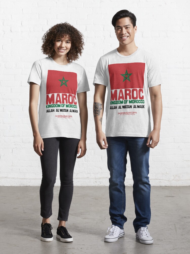 Essential T Shirt for Sale mit Maroc vertreten von kaysha Redbubble