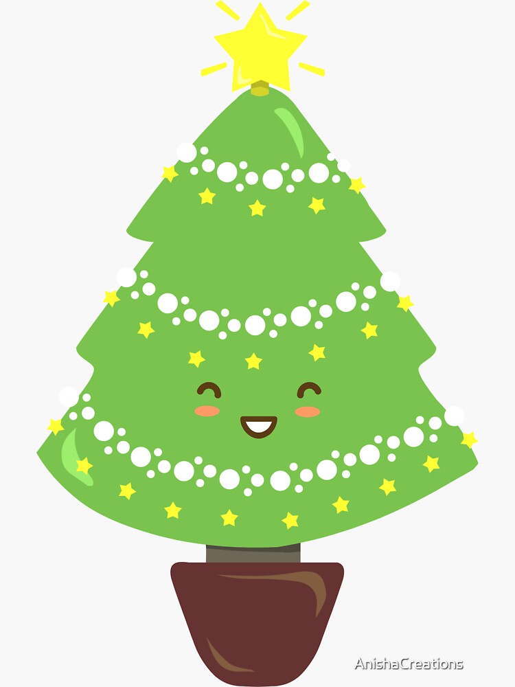 happy christmas tree