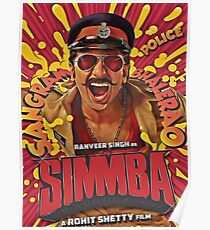 SIMMBA - Ranveer Singh Poster