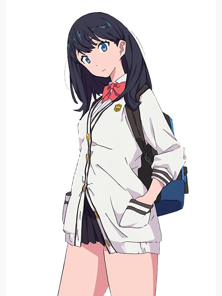 Rikka Takarada Ssss Gridman Greeting Card By Otakushomeland Redbubble