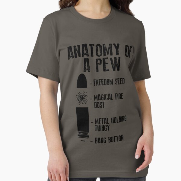 Vista previa del artículo con la obra «Anatomía De Un Arte Pew | Arma divertida arma a prueba de balas de regalo», diseñado y vendido por NBRetail.