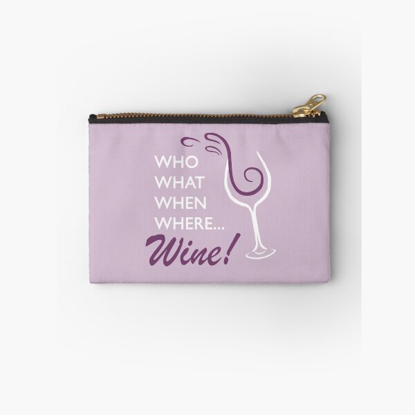 Item preview, Who What When Where... Wine! - Chidi's t-shirt from The Good Place designed and sold by art-meb.