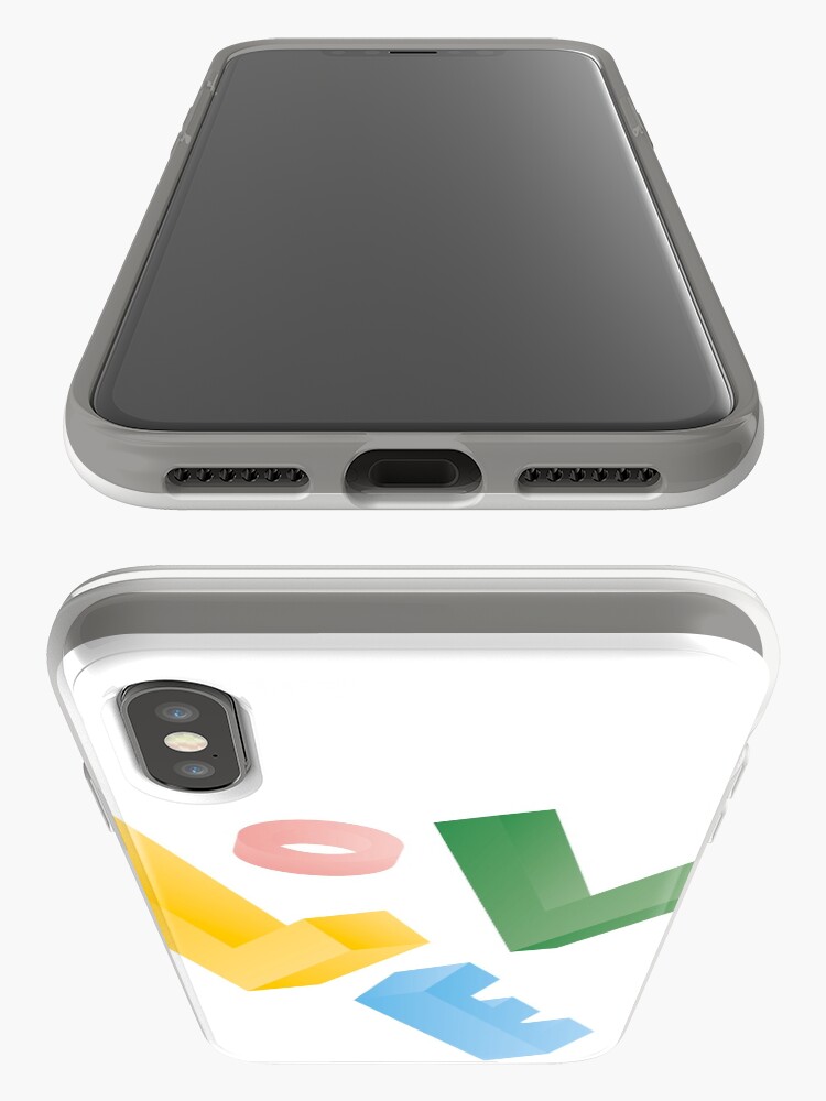 Alternate view of love what you do iPhone Case