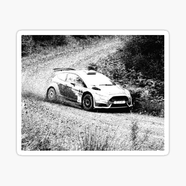 Item preview, Ford Fiesta R5 Rally car art designed and sold by starbusuk.