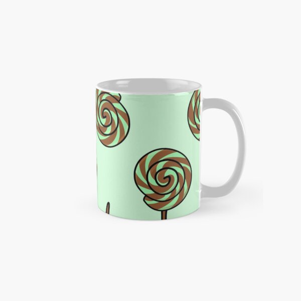Mint Chocolate Lollipop Classic Mug