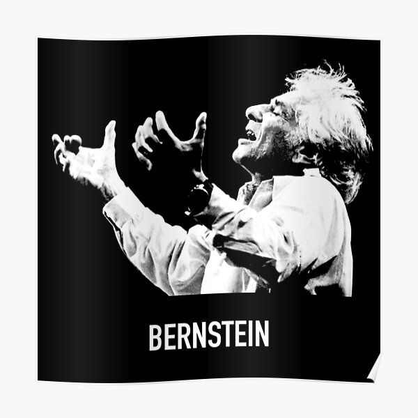 Leonard Bernstein Poster