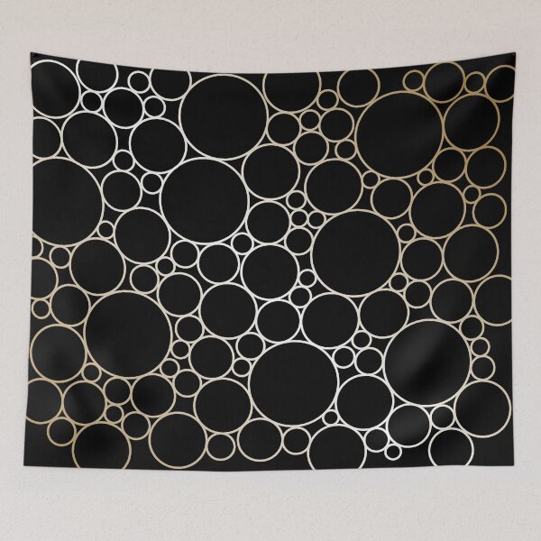 Item preview, Circles bubbles geometric gift designed and sold by Franja2.